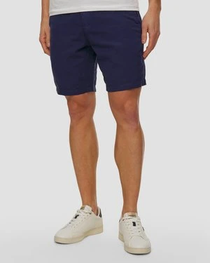 Granatowe Szorty Lniane Męskie Polo Ralph Lauren