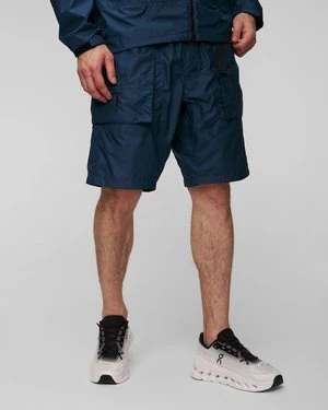 Granatowe Szorty Męskie Goldwin Rip-stop Light Cargo Shorts