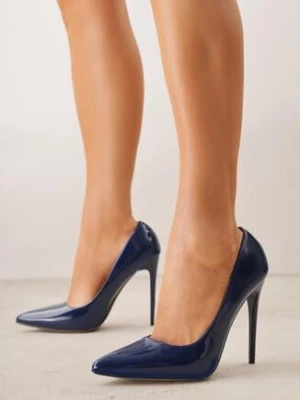 Granatowe Szpilki Arelde mulanka