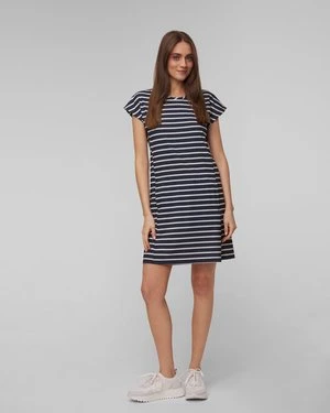 Granatowo-biała sukienka damska Helly Hansen Thalia Summer Dress 2.0