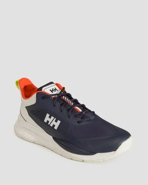 Granatowo-białe Buty żeglarskie Męskie Helly Hansen Foil Ac-37 Low