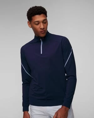 Granatowo-niebieska Bluza Męska Footjoy Eu Midlayer+