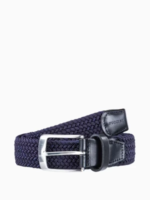 Granatowy elastyczny pasek męski rozmiar m Puccini