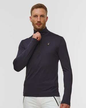 Granatowy Golf Narciarski Męski Toni Sailer Brendan