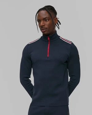 Granatowy Golf Techniczny Męski Newland Heracles