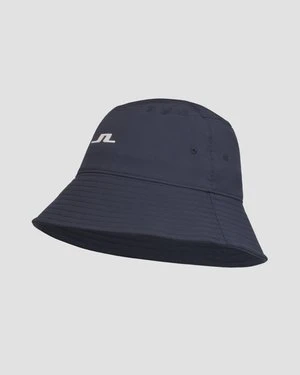 Granatowy kapelusz kubełkowy damski J.Lindeberg Siri Bucket Hat J Lindeberg