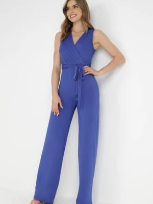 Granatowy Kombinezon Chionadina by swan