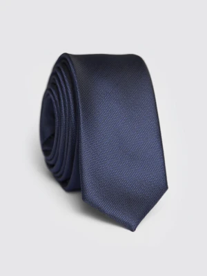 Zdjęcie produktu Granatowy krawat z mikrofibry 00089B75SMA Giacomo Conti
