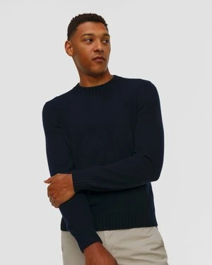 Granatowy Sweter Męski Gran Sasso