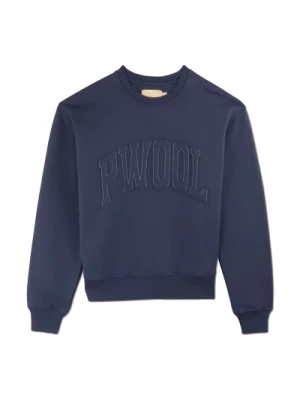 Granatowy Sweter z Aplikacją Paloma Wool