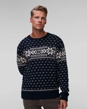 Granatowy sweter z kaszmirem męski Polo Ralph Lauren