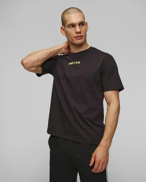 Granatowy T-shirt męski BOGNER FIRE+ICE Mick3