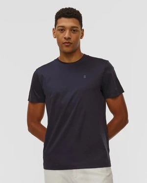 Granatowy T-shirt Męski Bogner Ryan