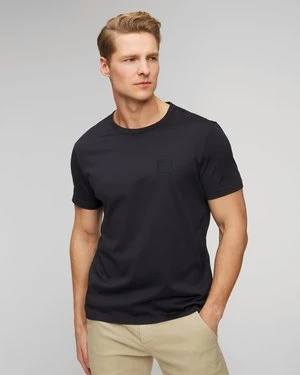 Granatowy T-shirt męski Dondup