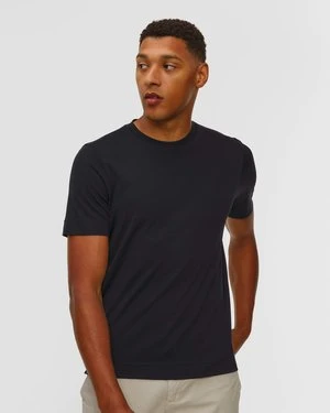 Granatowy T-shirt męski Gran Sasso