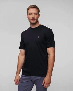 Granatowy T-shirt Męski Hugo Boss C-taut
