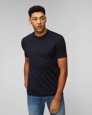 Granatowy T-shirt Męski Hugo Boss P-tiburt