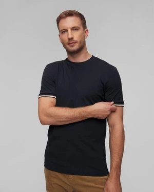 Granatowy T-shirt Męski Hugo Boss Thompson