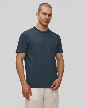 Granatowy T-shirt Męski Mc2 Saint Barth President