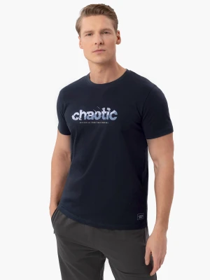 Granatowy t-shirt T-SMUGE Volcano