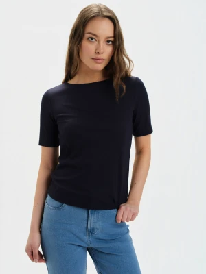 Granatowy top basic Top Secret