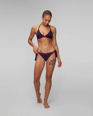 Granatowy wiązany dół od bikini damski Vilebrequin Flamme