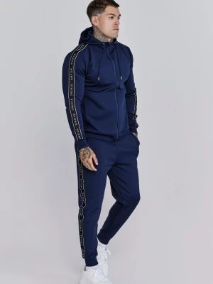Zdjęcie produktu SikSilk Męski Komplet Bluza z Kapturem i Dresy w Kolorze Marynarskim