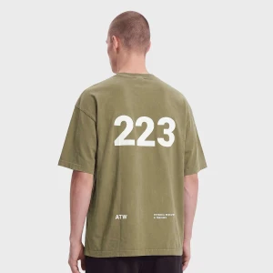 Graphic Boxy T-Shirt Halo zielony
