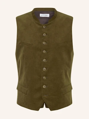 Grasegger Kamizelka Do Stroju Ludowego Vittorio Ze Sztruksu gruen