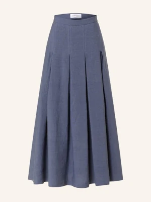 Grasegger Spódnica W Stylu Ludowym Ivy Z Lnu blau