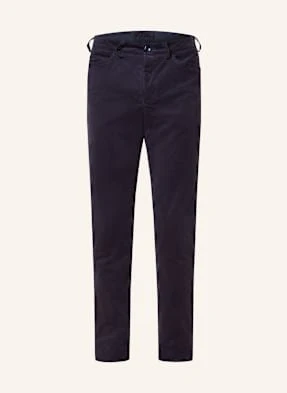 Grasegger Spodnie Do Stroju Ludowego Turin Extra Slim Fit Ze Sztruksu blau