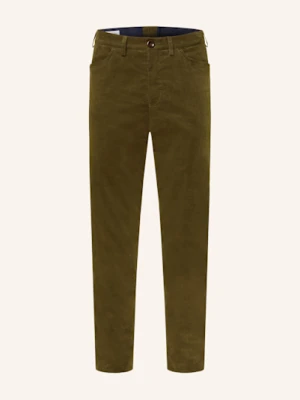 Grasegger Spodnie Do Stroju Ludowego Turin Extra Slim Fit Ze Sztruksu gruen