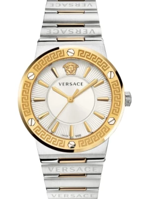 Greca Logo Bicolor Zegarek Versace