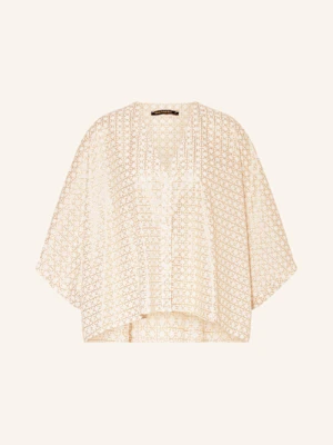 Greek Archaic Kori Tunika Cross Z Błyszczącą Przędzą weiss