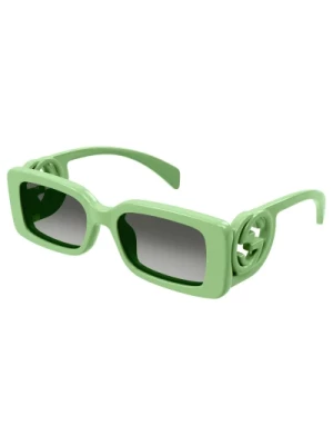 Green/Grey Shaded Sunglasses Gucci