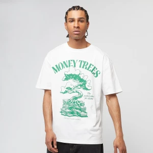 Mister Tee Green Money Trees Oversize mężczyźni T-Shirty i Polo biały rozmiar Odzież
