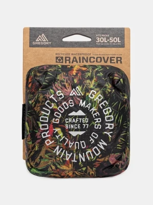 Gregory pokrowiec przeciwdeszczowy na plecak Raincover 30-50L kolor zielony RAINCOVER.30/50L