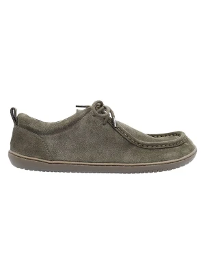 Groundies Skórzane buty barefoot "Cricket Plus+" w kolorze khaki rozmiar: 41