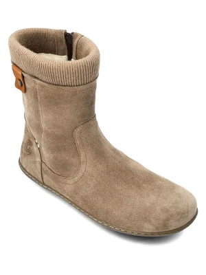 Groundies Skórzane buty "Iceland" w kolorze szarobrązowym do chodzenia na boso rozmiar: 36