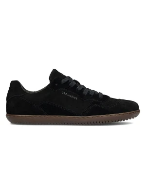 Groundies Skórzane buty "Nova GO1" w kolorze czarnym do chodzenia na boso rozmiar: 44