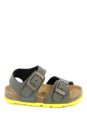 Grünland Sandały w kolorze khaki rozmiar: 25