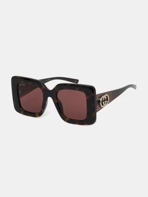 Gucci okulary przeciwsłoneczne damskie brązowy