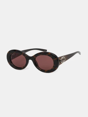 Gucci okulary przeciwsłoneczne damskie brązowy