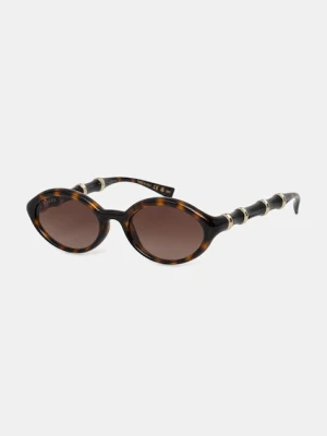 Gucci okulary przeciwsłoneczne damskie brązowy