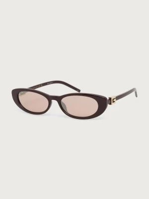 Gucci okulary przeciwsłoneczne damskie bordowy