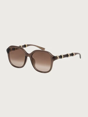 Gucci okulary przeciwsłoneczne damskie brązowy