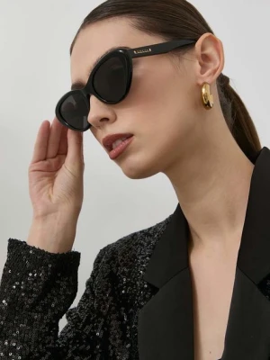 Gucci okulary przeciwsłoneczne damskie kolor czarny GG1170S
