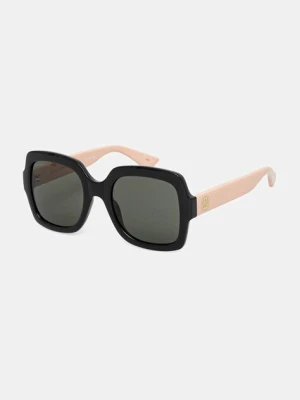 Gucci okulary przeciwsłoneczne damskie kolor czarny GG1337S