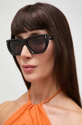 Gucci okulary przeciwsłoneczne damskie kolor czarny GG1520S
