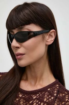 Gucci okulary przeciwsłoneczne damskie kolor czarny GG1651S